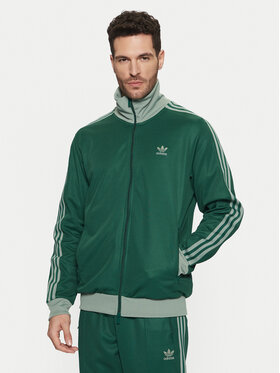 adidas adidas Džemperis adicolor Classics Beckenbauer JP2520 Žalia Slim Fit