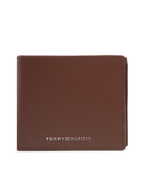 Tommy Hilfiger Tommy Hilfiger Μεγάλο Πορτοφόλι Ανδρικό Tm Modern Leather Cc And Con AM0AM10618 Καφέ