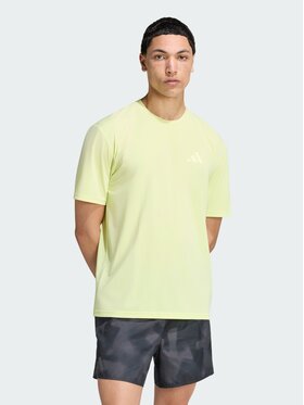 adidas adidas Koszulka techniczna 168317 Żółty Regular Fit