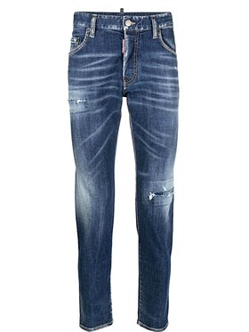 Dsquared2 Dsquared2 Jeansy S79LA0063 Niebieski Regular Fit
