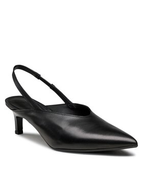 Calvin Klein Calvin Klein Sandale Geo Stil Slingback Pump 50 HW0HW01345 Negru