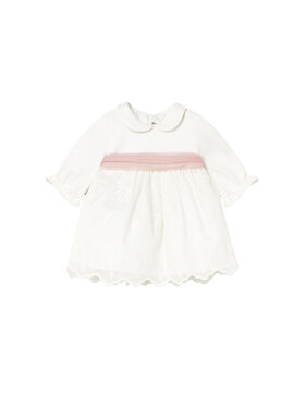 Mayoral Mayoral Elegantes Kleid 2818 Écru Regular Fit