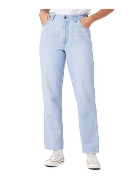 Wrangler Wrangler Jeansy W25BPI41V Niebieski Boyfriend Fit