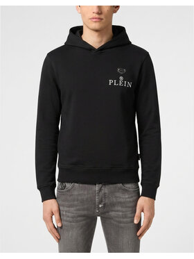 PHILIPP PLEIN PHILIPP PLEIN Mikina 31621 Černá Regular Fit