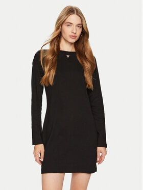 Guess Guess Igapäevane kleit V4BK00 KCHQ1 Must Regular Fit