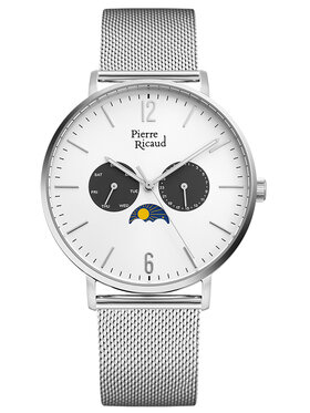 Pierre Ricaud Pierre Ricaud Zegarek P60024.5153QF Srebrny