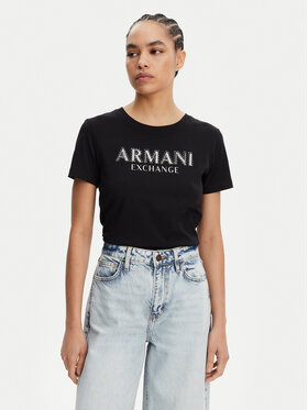 Armani Exchange Armani Exchange T-Shirt XW000387 AF10354 UC001 Černá Regular Fit