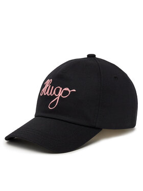 HUGO HUGO Czapka z daszkiem Cara-PE 50546591 Czarny