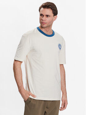 Outhorn Outhorn T-shirt TTSHM459 Écru Regular Fit