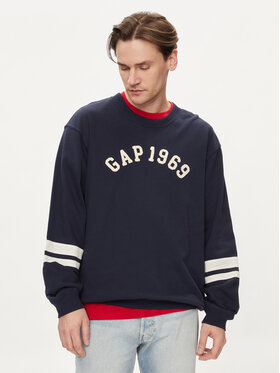 Gap Gap Mikina 664496-01 Tmavomodrá Regular Fit