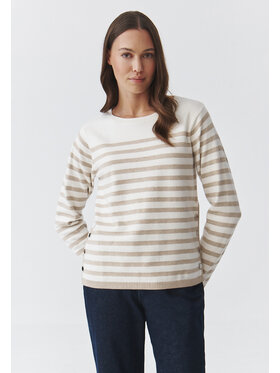 TATUUM TATUUM Sweter TELMA Beżowy Classic Fit