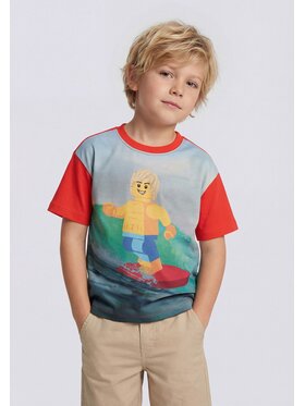 LEGO LEGO T-Shirt Taj215 Czerwony Regular Fit
