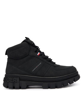 Tommy Hilfiger Tommy Hilfiger Μποτίνια T3X5-34129-1696999 D Μαύρο