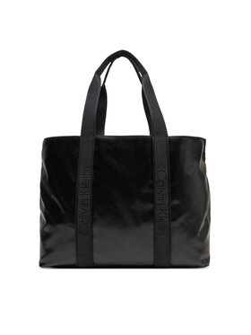 Calvin Klein Calvin Klein Soma Ultralight Water Repellent Tote LV04F3211G Melns