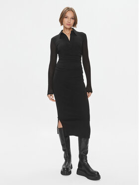 Marella Marella Každodenné šaty Muriel 2336260337200 Čierna Regular Fit
