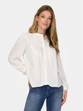 JDY JDY Πουκάμισο Jade 15317255 Λευκό Regular Fit