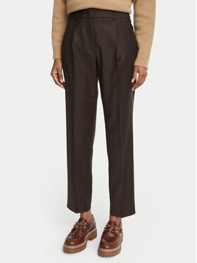 Weekend Max Mara Weekend Max Mara Hlače Caldaia 2625136112 Smeđa Regular Fit