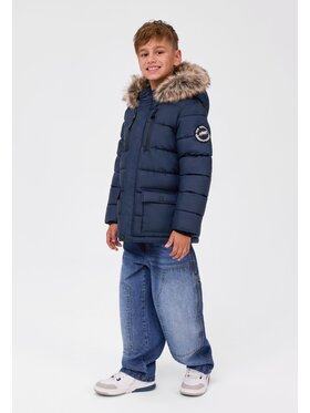 minoti minoti Kurtka zimowa 33COAT509B Granatowy Regular Fit