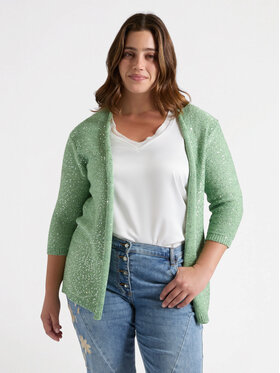 Fiorella Rubino Fiorella Rubino Cardigan M574L007946N015 Nero A-Line Fit