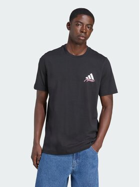 adidas adidas Koszulka techniczna 152909 Czarny Regular Fit