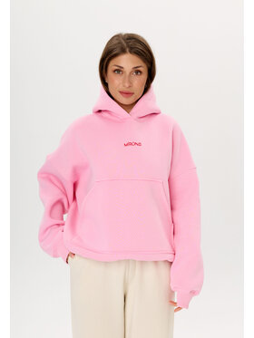 Mirons Mirons Bluza soft Różowy Oversize