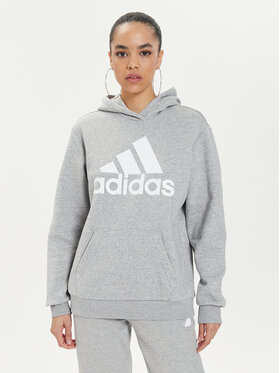 adidas adidas Sweatshirt Essentials Logo IM0215 Grau Loose Fit