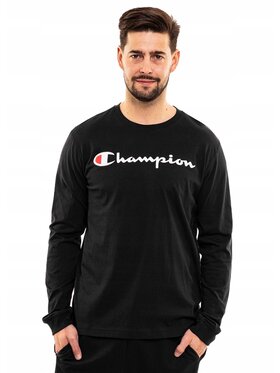 Champion Champion Bluzka 220257-KK001 Czarny Standard Fit