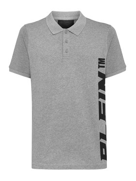 PHILIPP PLEIN PHILIPP PLEIN Polokošile 6277 Šedá Slim Fit
