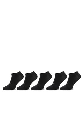 4F 4F Set de 5 perechi de șosete scurte pentru copii 4FJWSS24USOCM251 Negru