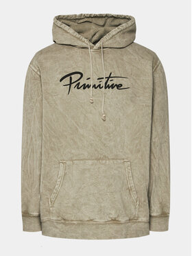 Primitive Primitive Bluză Nuevo Acid Washed PAPFA2314 Maro Regular Fit
