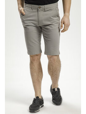 Cross Jeans Cross Jeans Szorty materiałowe A 565-281 Szary Chino Fit