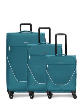 Stratic Stratic Komplet walizek 276300 Błękitny