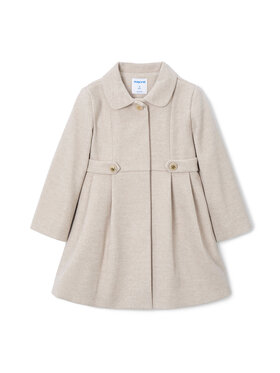 Mayoral Mayoral Cappotto di transizione 4440 Beige Regular Fit