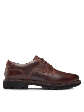 Clarks Clarks Polobotky Batcombe Tie 261734367 Hnědá