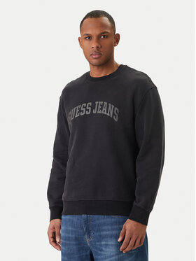 Guess Jeans Guess Jeans Felpa M6GQA6 KCPR1 Nero Regular Fit