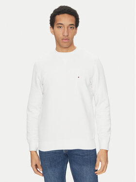 Tommy Hilfiger Tommy Hilfiger Majica dugih rukava Essential MW0MW37232 Bijela Regular Fit