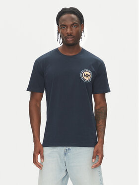 Quiksilver Quiksilver T-shirt Circle Back Ss EQYZT08054 Tamnoplava Regular Fit