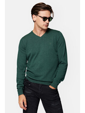 Lancerto Lancerto Sweter Lenny SW073223000036 Zielony Regular Fit