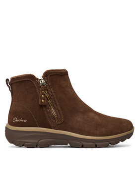 Skechers Skechers Polokozačky Easy Going - Urban Zip 168188 Hnědá