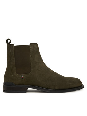 Tommy Hilfiger Tommy Hilfiger Боти тип челси Corporate FM0FM05580 Каки