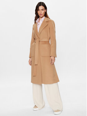 MAX&Co. MAX&Co. Vuneni kaput Runaway 40149723 Bež Regular Fit