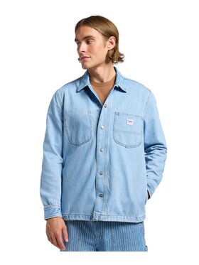 Lee Lee Koszula jeansowa 112364145 Niebieski Relaxed Fit