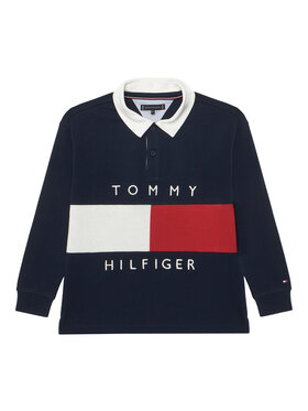 Tommy Hilfiger Tommy Hilfiger Polo majica KB0KB10354 Mornarsko modra Regular Fit