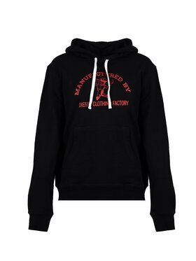 Diesel Diesel Bluza A037830IAJH Czarny Regular Fit