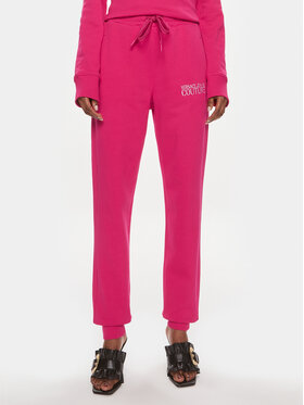 Versace Jeans Couture Versace Jeans Couture Παντελόνι φόρμας 76HAAT01 Ροζ Regular Fit