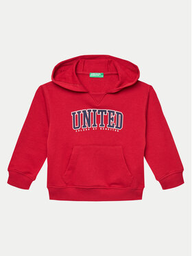 United Colors Of Benetton United Colors Of Benetton Felpa 3J68G200Q Rosso Regular Fit