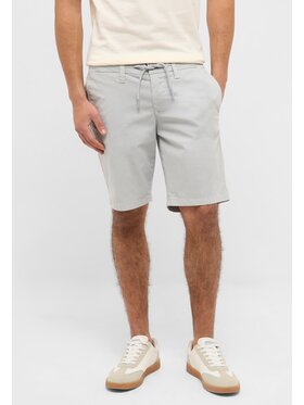 Mustang Mustang Pantaloncini di tessuto Portland Shorts Grigio Slim Fit