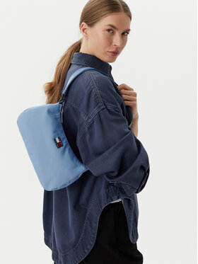 Tommy Jeans Tommy Jeans Geantă Tjw Ess Daily Shoulder Bag AW0AW18768 Albastru deschis