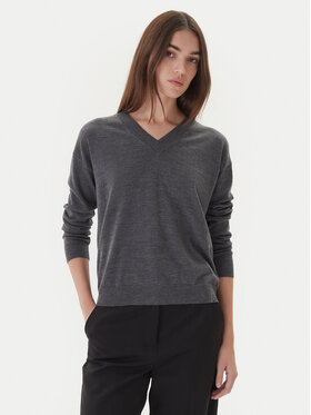 Weekend Max Mara Weekend Max Mara Sweter Fiocchi 2525366042 Szary Regular Fit