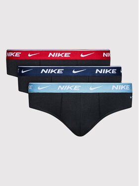 Nike Nike Set od 3 para muških slip gaća Everyday 0000KE1006 Crna
